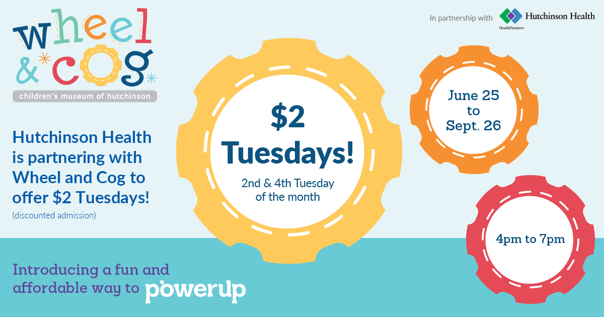 $2 Tuesdays! - Wheel and Cog